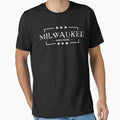 City Skyline Milwaukee T-Shirt - Aesthetic Graphic Unisex - T-Shirt, Sweatshirt, Hoodie