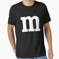 Alphabet M T-Shirt - Graphic Print Men Women - T-Shirt, Sweatshirt, Hoodie