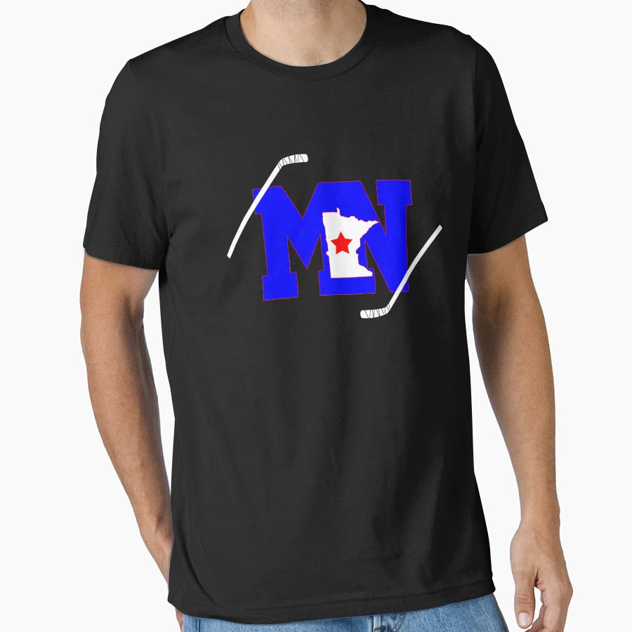 Minnesota Hockey T-Shirt - Fun Novelty Design Unisex - T-Shirt, Sweatshirt, Hoodie