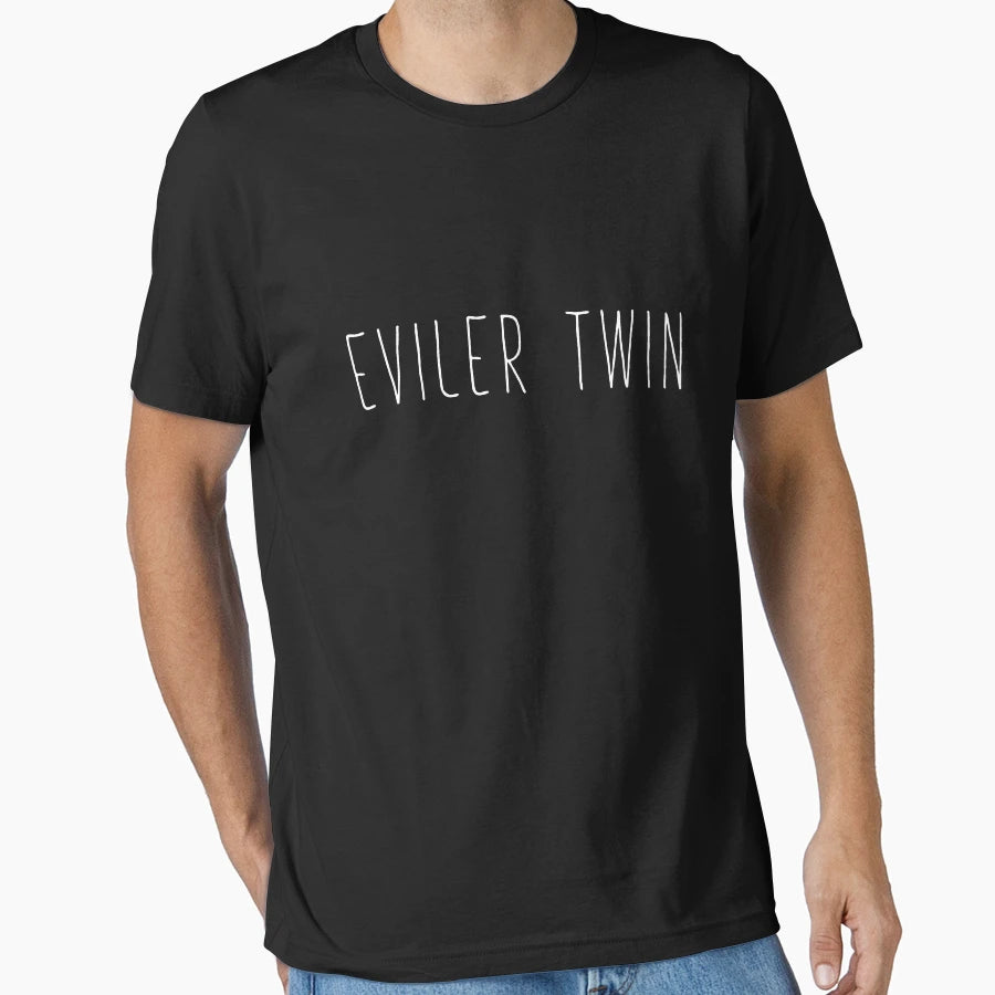 Eviler Twin T-Shirt - Aesthetic Graphic for Adults - T-Shirt, Sweatshirt, Hoodie