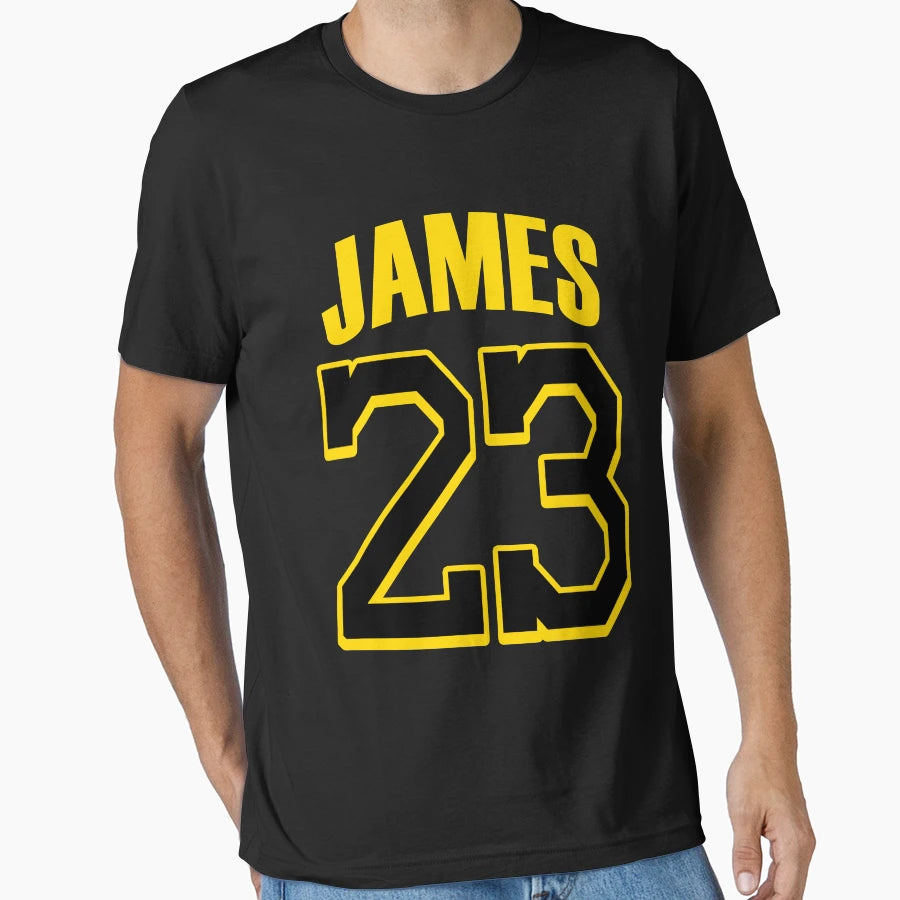 James 23 T-Shirt - Custom Art Print Men Women - T-Shirt, Sweatshirt, Hoodie