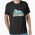 Colorado Product Rocky Mountains Us State T-Shirt - Novelty Apparel Unisex - T-Shirt, Sweatshirt, Hoodie