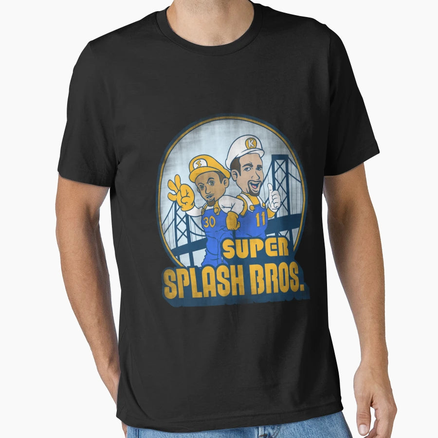 Super Splash Bros Gift T-Shirt - Graphic Print for Adults - T-Shirt, Sweatshirt, Hoodie