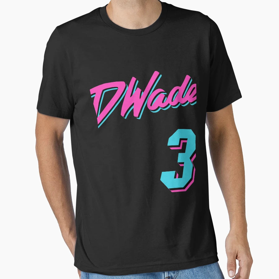 White Miami Wade Miami Vice T-Shirt - Streetwear Style Unisex - T-Shirt, Sweatshirt, Hoodie