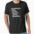 Washington Chan Voyles Simpson Janney T-Shirt - Unique Graphic Men Women - T-Shirt, Sweatshirt, Hoodie