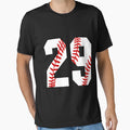 Number Twenty Nine 29 Baseball Jersey T-Shirt - Trendy Graphic Men Women - T-Shirt, Sweatshirt, Hoodie