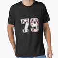 Baseball Number 79 T-Shirt - Unique Graphic Men Women - T-Shirt, Sweatshirt, Hoodie