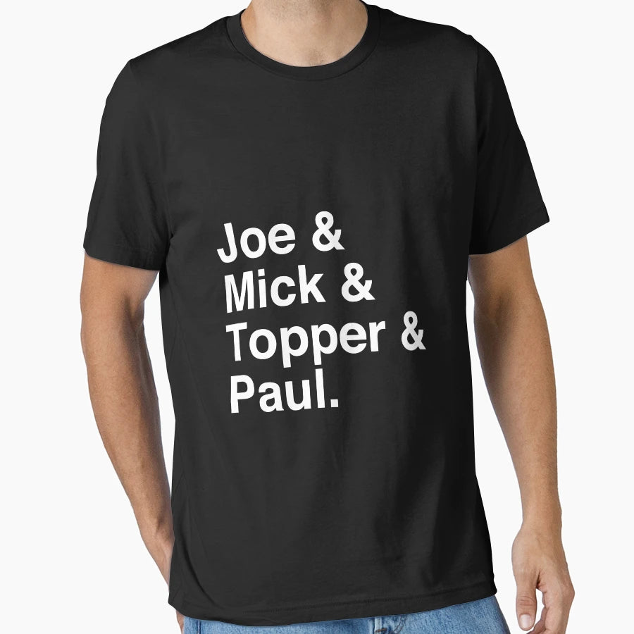 Joe Mick Topper Paul Clash T-Shirt - Aesthetic Graphic Unisex - T-Shirt, Sweatshirt, Hoodie
