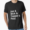 Joe Mick Topper Paul Clash T-Shirt - Aesthetic Graphic Unisex - T-Shirt, Sweatshirt, Hoodie