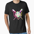 Baseball Dripping Ice Cream Drip Baseball T-Shirt - Trendy Graphic Unisex - T-Shirt, Sweatshirt, Hoodie