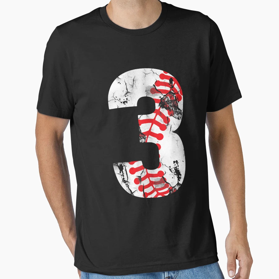 3Rd Birthday Funny Number 3 Years Old T-Shirt - Custom Art Print Unisex - T-Shirt, Sweatshirt, Hoodie