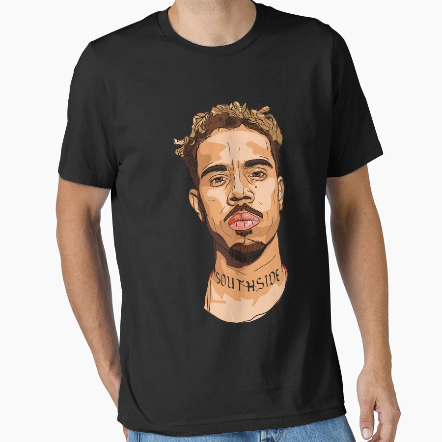 Vic Mensa Raps Reader T-Shirt - Novelty Apparel Unisex - T-Shirt, Sweatshirt, Hoodie