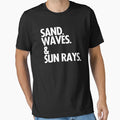 Sand Waves Sunrays T-Shirt - Trendy Graphic Men Women - T-Shirt, Sweatshirt, Hoodie