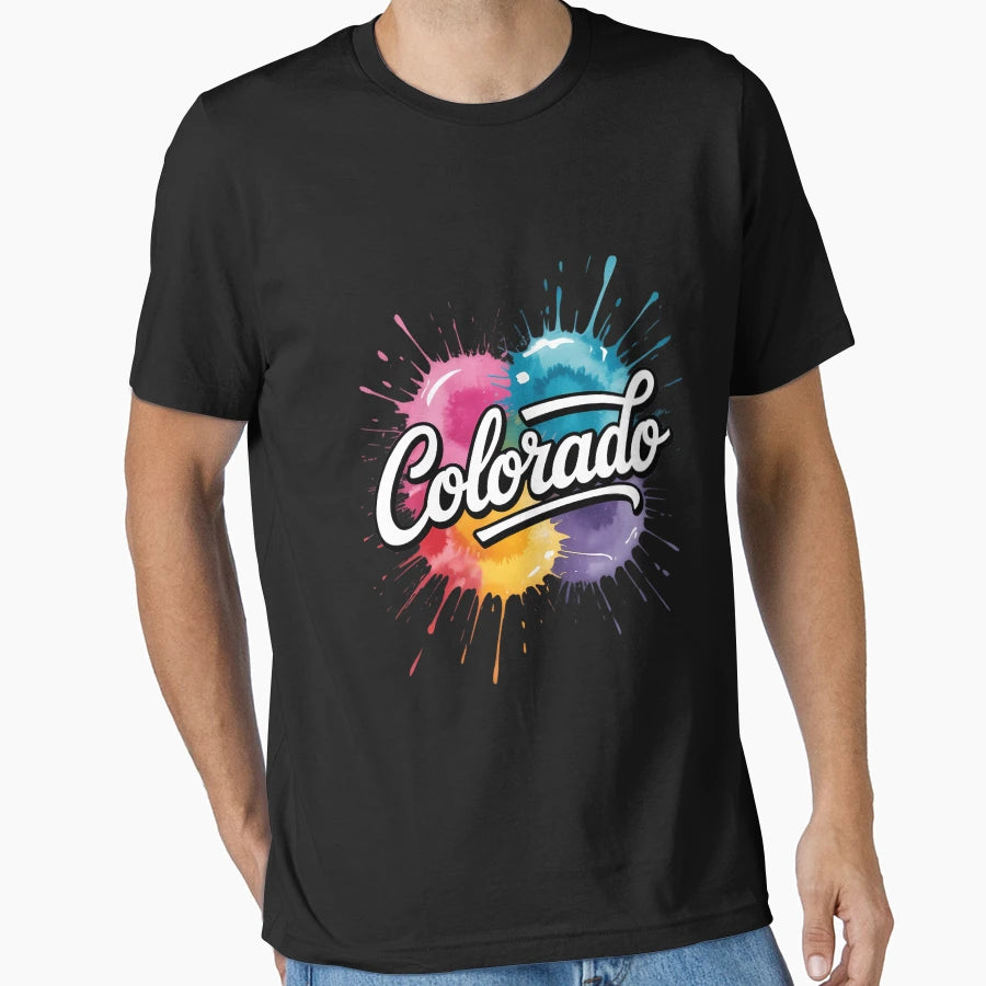 Colorado Color T-Shirt - Fun Novelty Design Unisex - T-Shirt, Sweatshirt, Hoodie