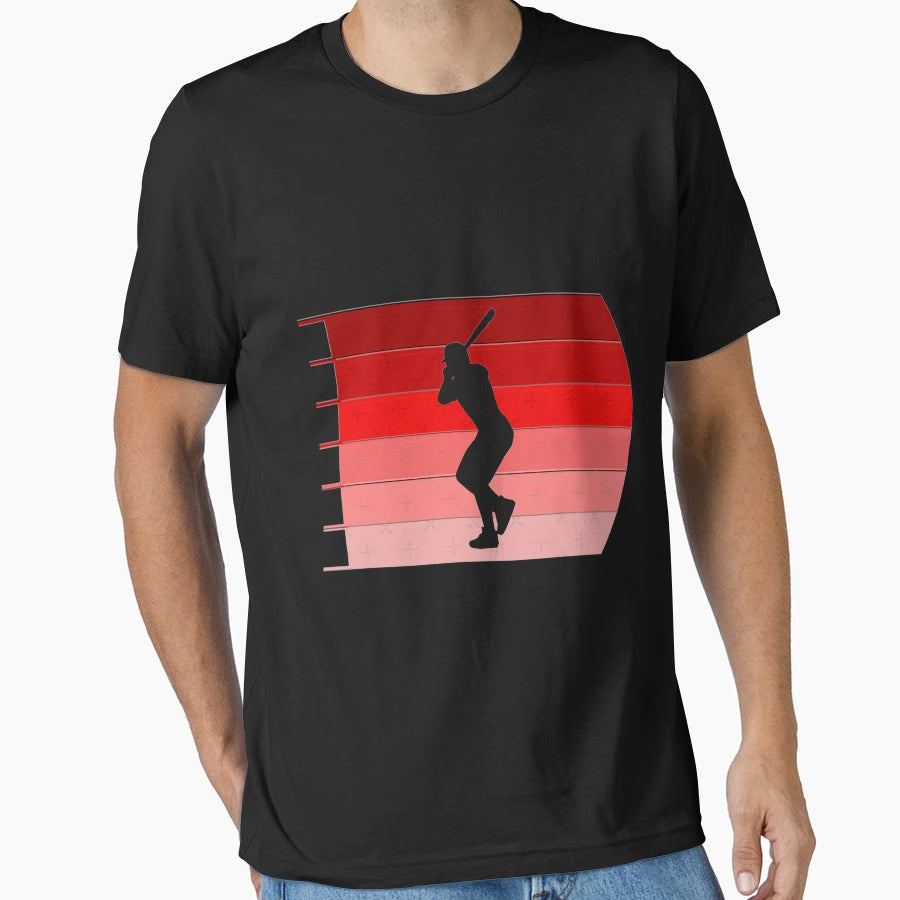 Baseball T-Shirt - Aesthetic Graphic for Adults - T-Shirt, Sweatshirt, Hoodie