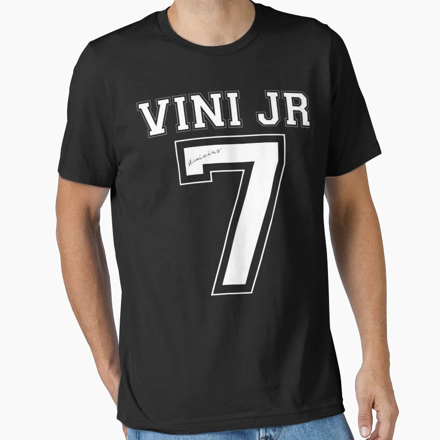 Vini Jr T-Shirt - Minimalist Print for Adults - T-Shirt, Sweatshirt, Hoodie