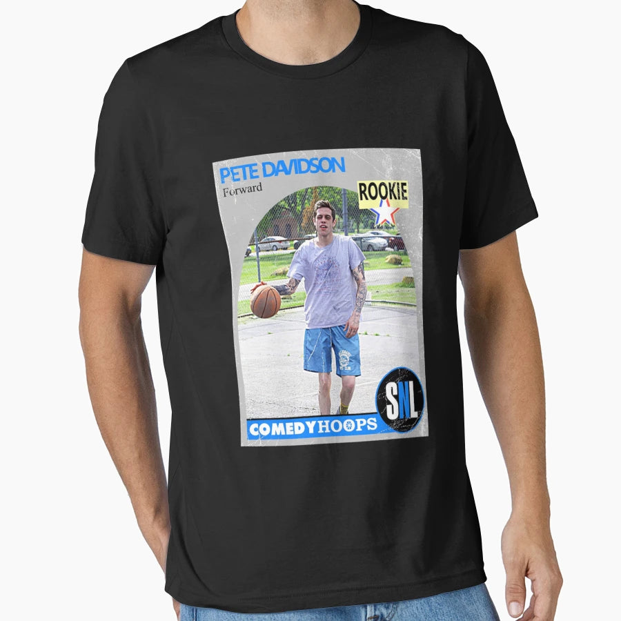 Comedy Hoops Pete Davidson T-Shirt - Unique Graphic Unisex - T-Shirt, Sweatshirt, Hoodie