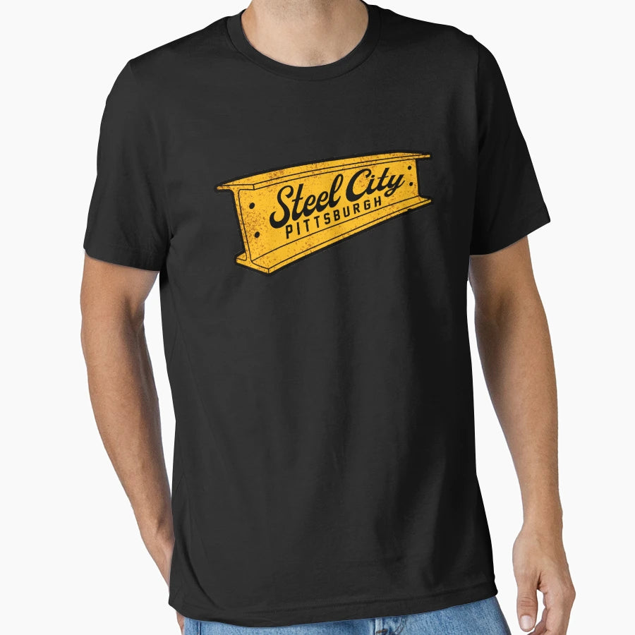 Steel Curtain Pittsburgh Football T-Shirt - Fun Novelty Design Men Women - T-Shirt, Sweatshirt, Hoodie