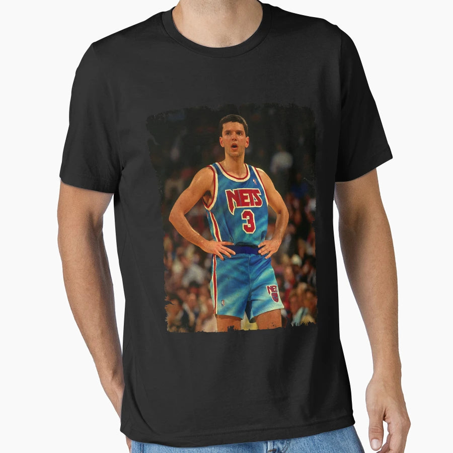 Drazen Petrovic T-Shirt - Graphic Print for Adults - T-Shirt, Sweatshirt, Hoodie