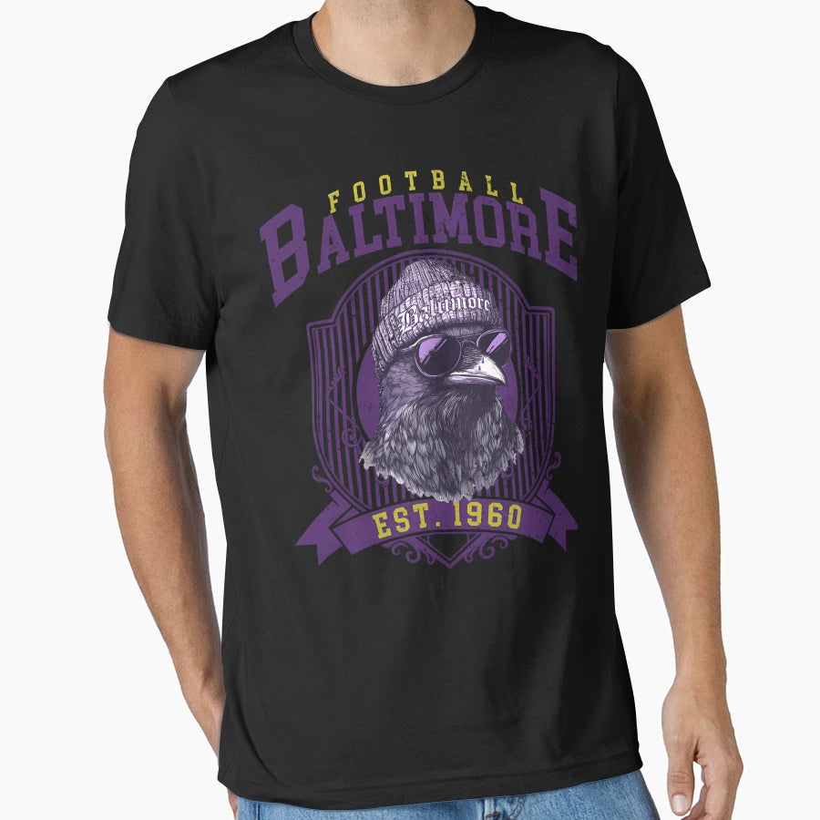 Arcane Balt Imore Ravens T-Shirt - Novelty Apparel Men Women - T-Shirt, Sweatshirt, Hoodie