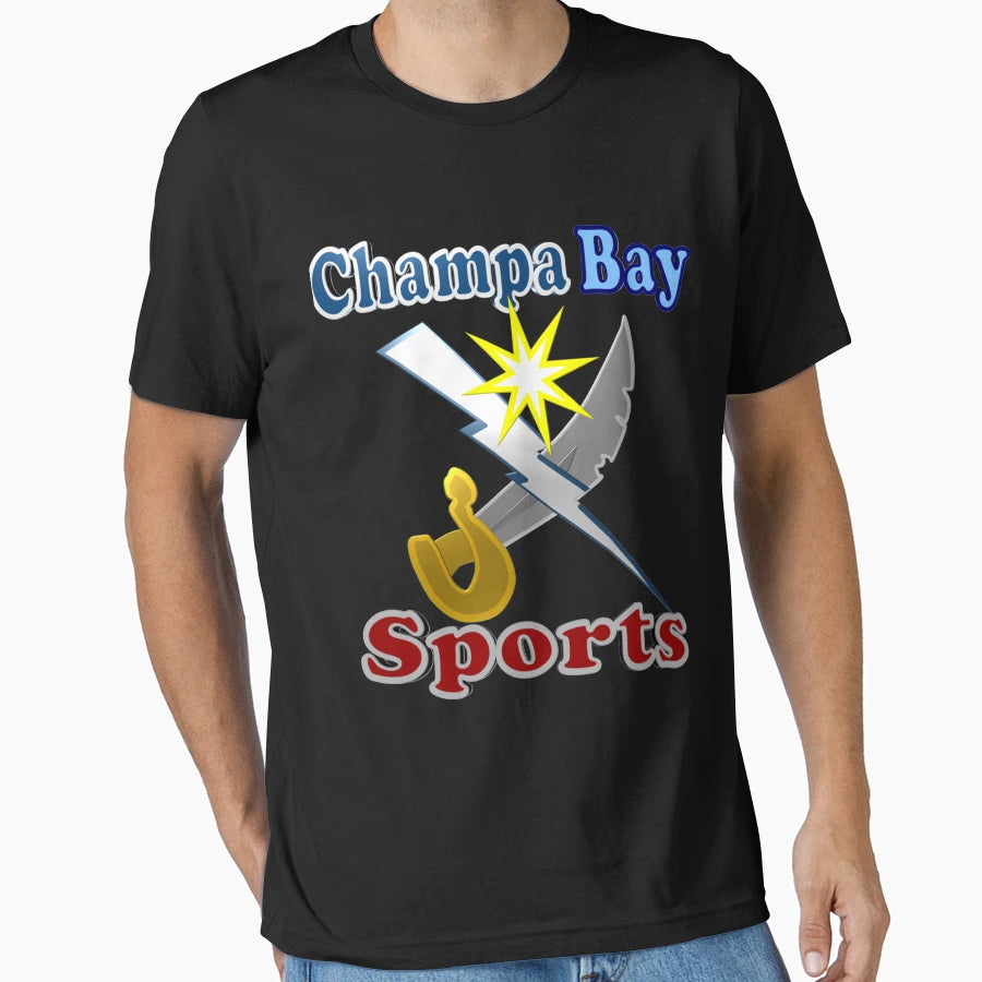 Champa Bay Sports T-Shirt - Custom Art Print Unisex - T-Shirt, Sweatshirt, Hoodie