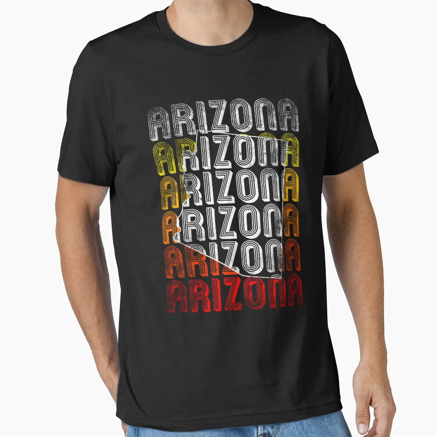 Arizona Map T-Shirt - Trendy Graphic for Adults - T-Shirt, Sweatshirt, Hoodie