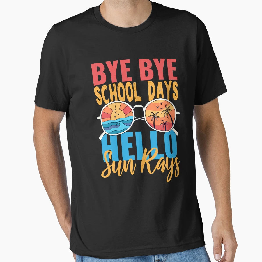 Schools Out Summer Vacation Class T-Shirt - Novelty Apparel Unisex - T-Shirt, Sweatshirt, Hoodie