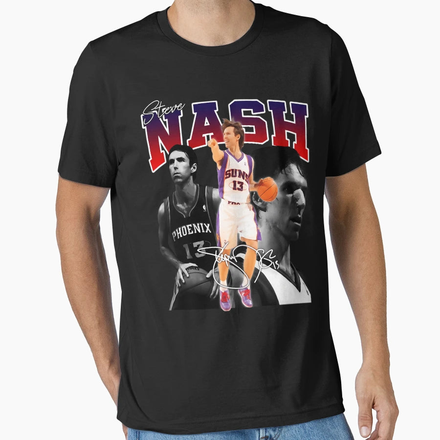 Steve Sport Nash Basketball Legend T-Shirt - Novelty Apparel Unisex - T-Shirt, Sweatshirt, Hoodie