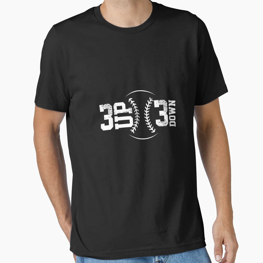 3 Up 3 Down Baseball T-Shirt - Aesthetic Graphic Unisex - T-Shirt, Sweatshirt, Hoodie