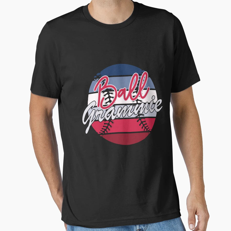 Ball Grammie Baseball Grandma T-Shirt - Streetwear Style for Adults - T-Shirt, Sweatshirt, Hoodie