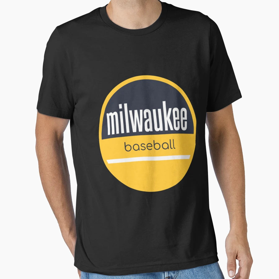 Milwaukee Baseball T-Shirt - Trendy Graphic for Adults - T-Shirt, Sweatshirt, Hoodie