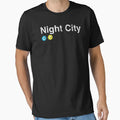 Night City Subway T-Shirt - Graphic Print Unisex - T-Shirt, Sweatshirt, Hoodie