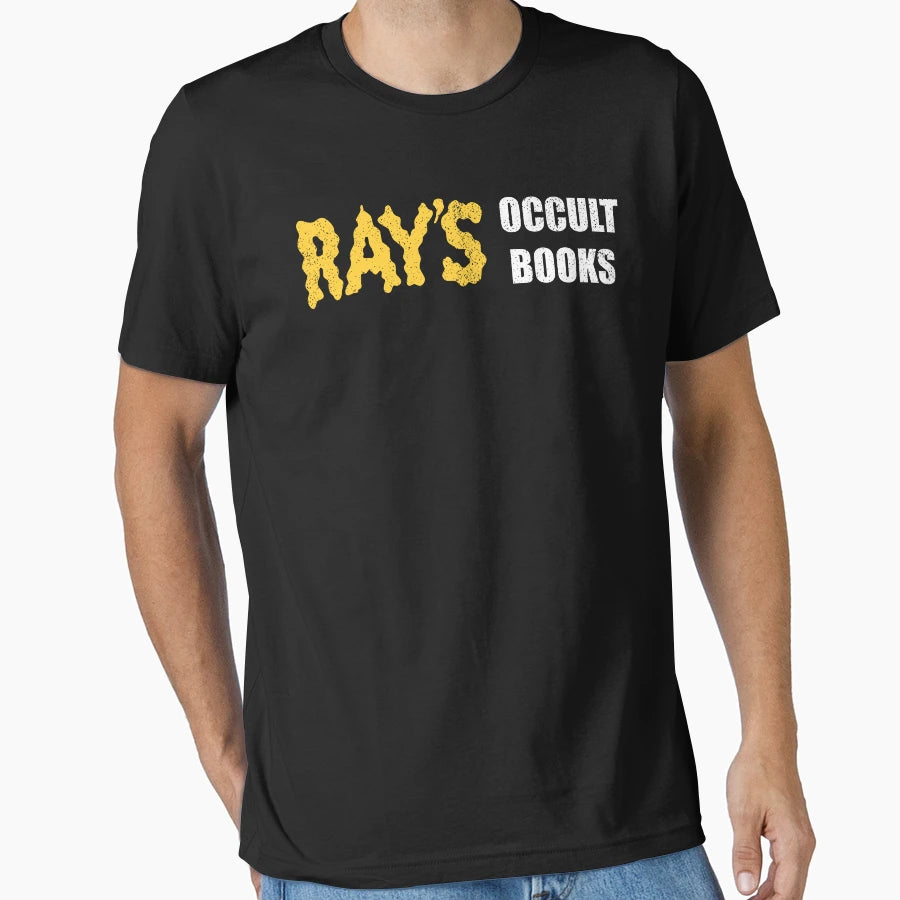 Rays Occult Books T-Shirt - Graphic Print Unisex - T-Shirt, Sweatshirt, Hoodie