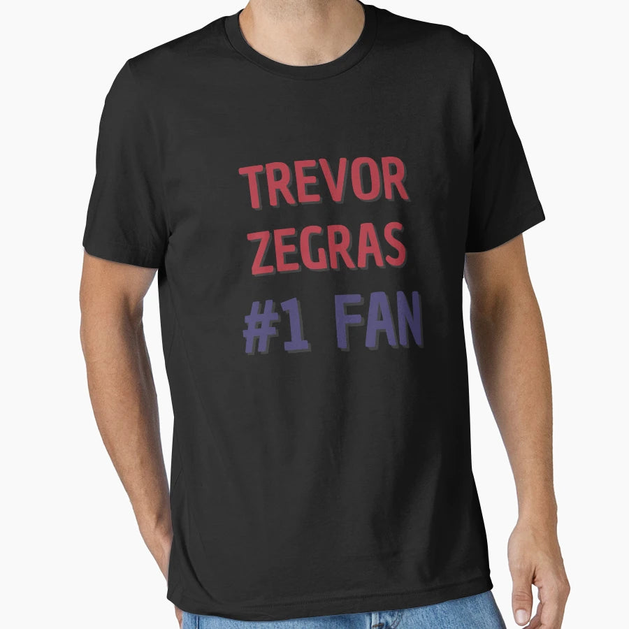 Trevor Zegras 1 Fan T-Shirt - Casual Everyday Wear Men Women - T-Shirt, Sweatshirt, Hoodie