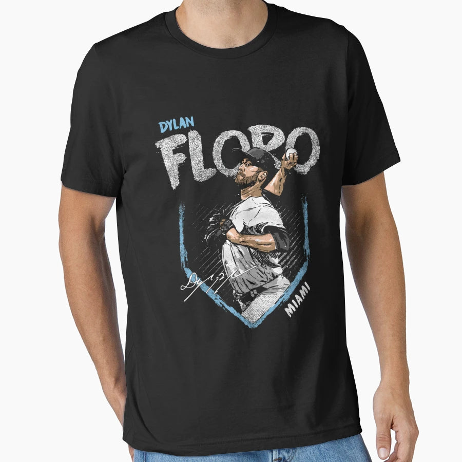 Dylan Floro Base T-Shirt - Graphic Print for Adults - T-Shirt, Sweatshirt, Hoodie