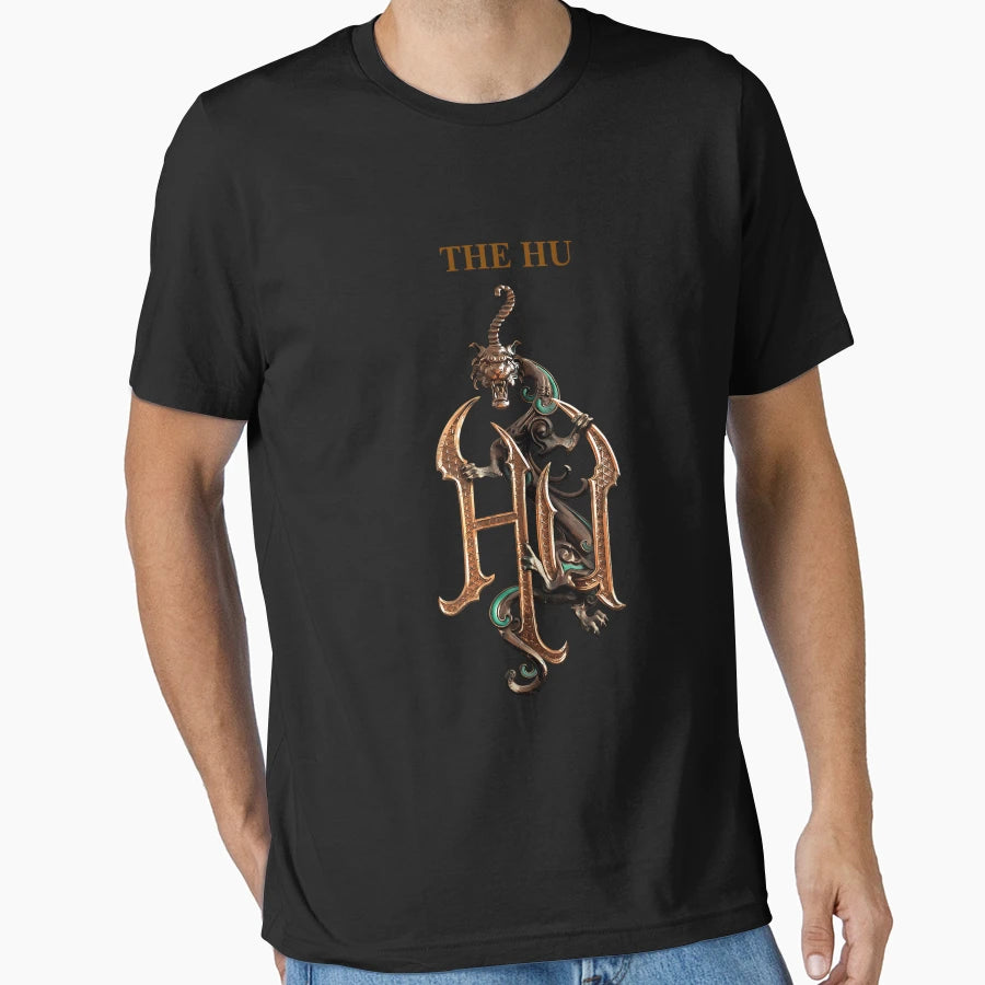 Hus Mongolian Rock Band T-Shirt - Minimalist Print Men Women - T-Shirt, Sweatshirt, Hoodie