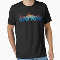 Manhattan Nyc New York City Skyline T-Shirt - Streetwear Style Unisex - T-Shirt, Sweatshirt, Hoodie
