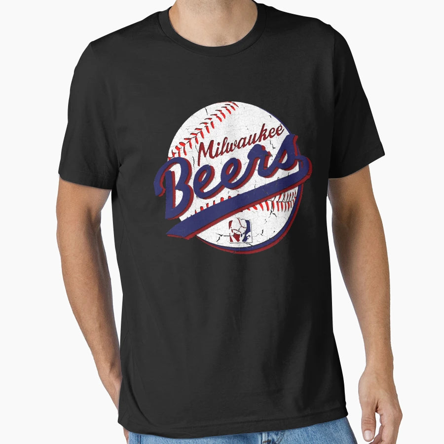 Milwaukee Beers T-Shirt - Custom Art Print for Adults - T-Shirt, Sweatshirt, Hoodie