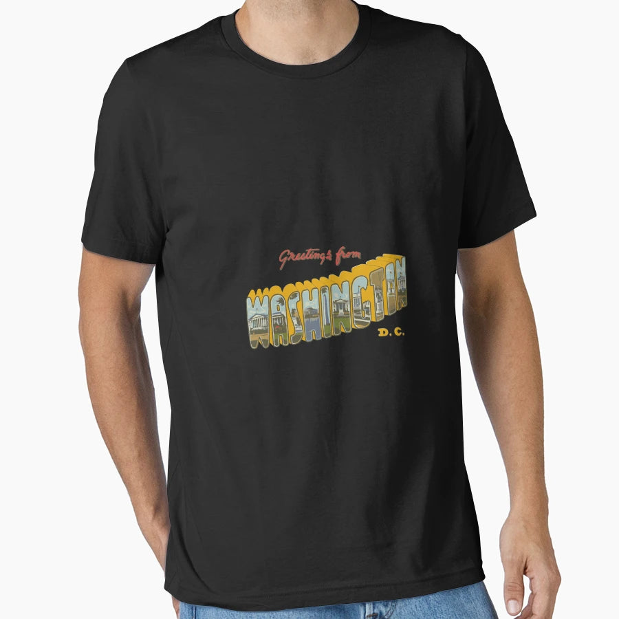 Washington Dc T-Shirt - Aesthetic Graphic Men Women - T-Shirt, Sweatshirt, Hoodie