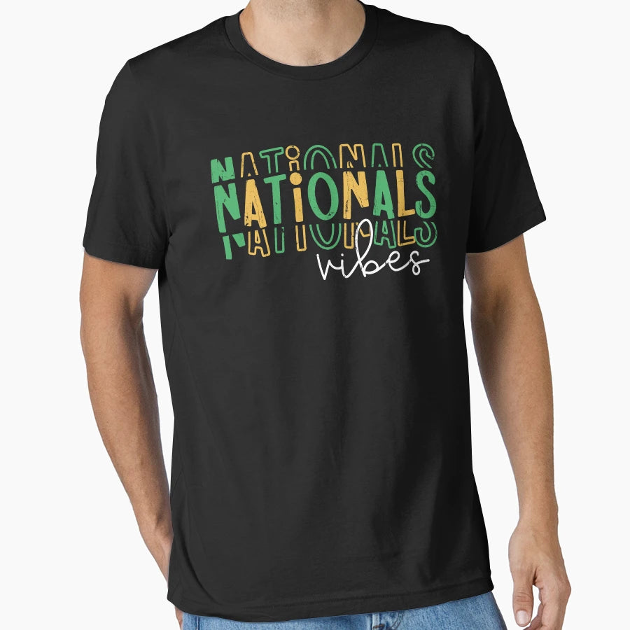 Nationals Vibes T-Shirt - Streetwear Style for Adults - T-Shirt, Sweatshirt, Hoodie