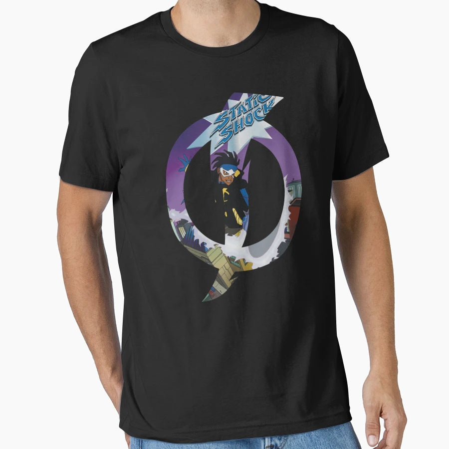 Static Shock T-Shirt - Fun Novelty Design Men Women - T-Shirt, Sweatshirt, Hoodie