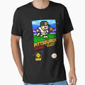 Pittsburgh 8Bit Videogame Cart T-Shirt - Novelty Apparel Unisex - T-Shirt, Sweatshirt, Hoodie