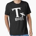 T Birds Logo White T-Shirt - Aesthetic Graphic Unisex - T-Shirt, Sweatshirt, Hoodie