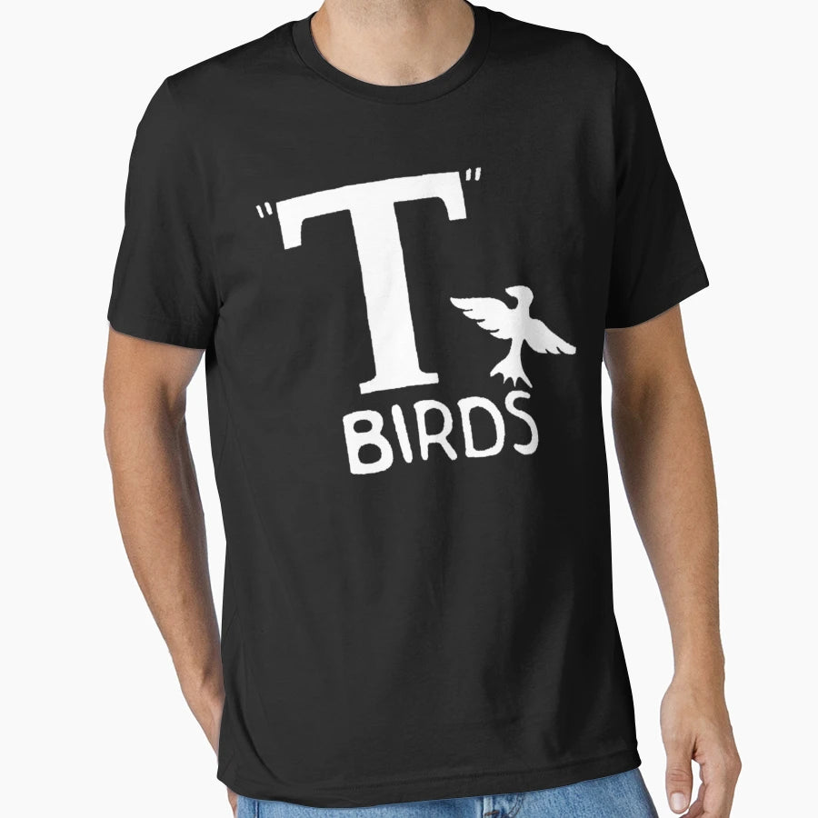 T Birds Logo White T-Shirt - Aesthetic Graphic Unisex - T-Shirt, Sweatshirt, Hoodie