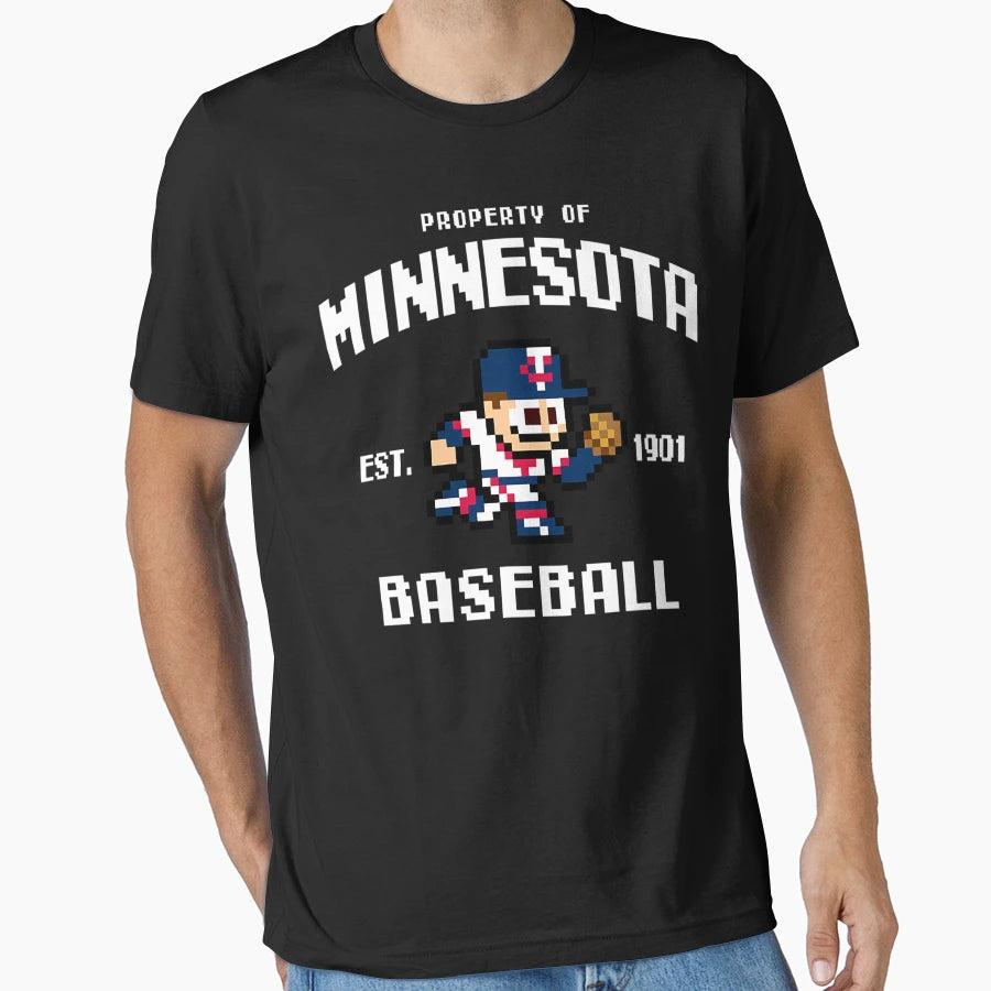 Property Minnesota Twins Baseball T-Shirt - Casual Everyday Wear for Adults - T-Shirt, Sweatshirt, Hoodie