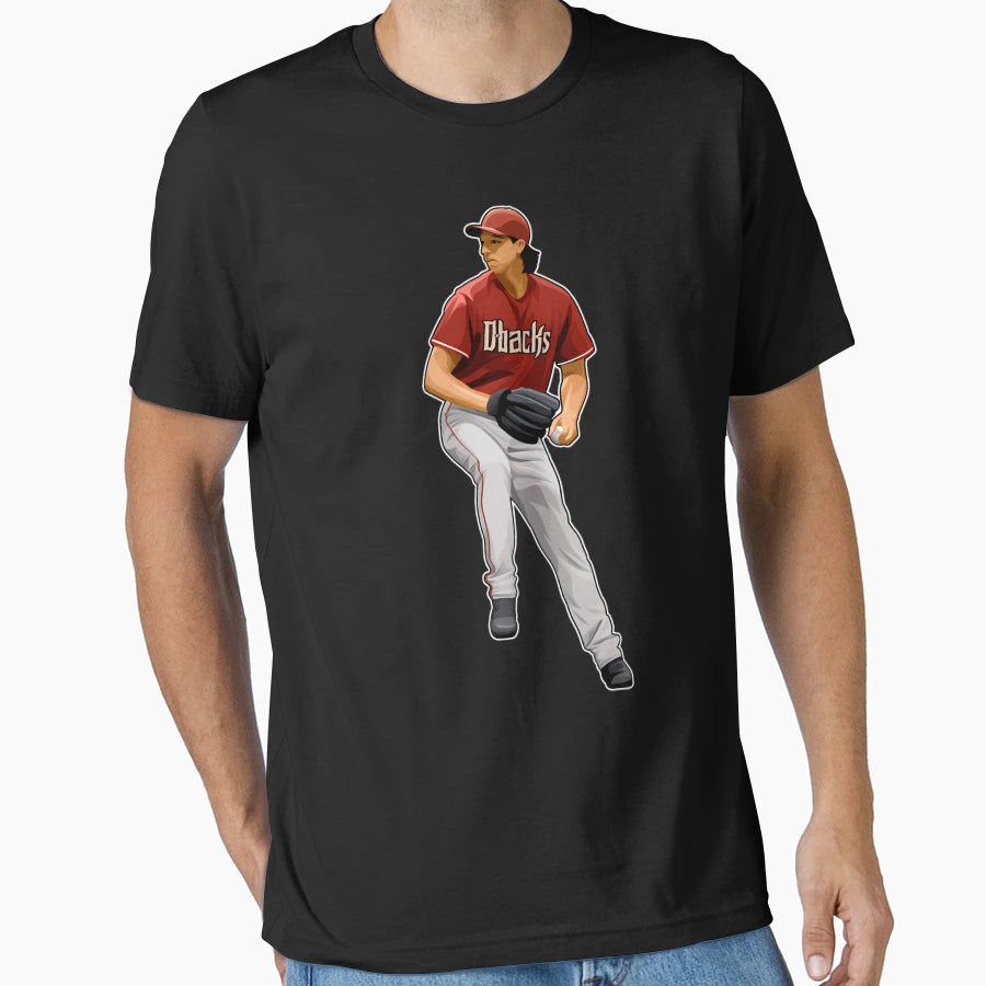 Randy Johnson 51 Delivers Pitch T-Shirt - Trendy Graphic Men Women - T-Shirt, Sweatshirt, Hoodie