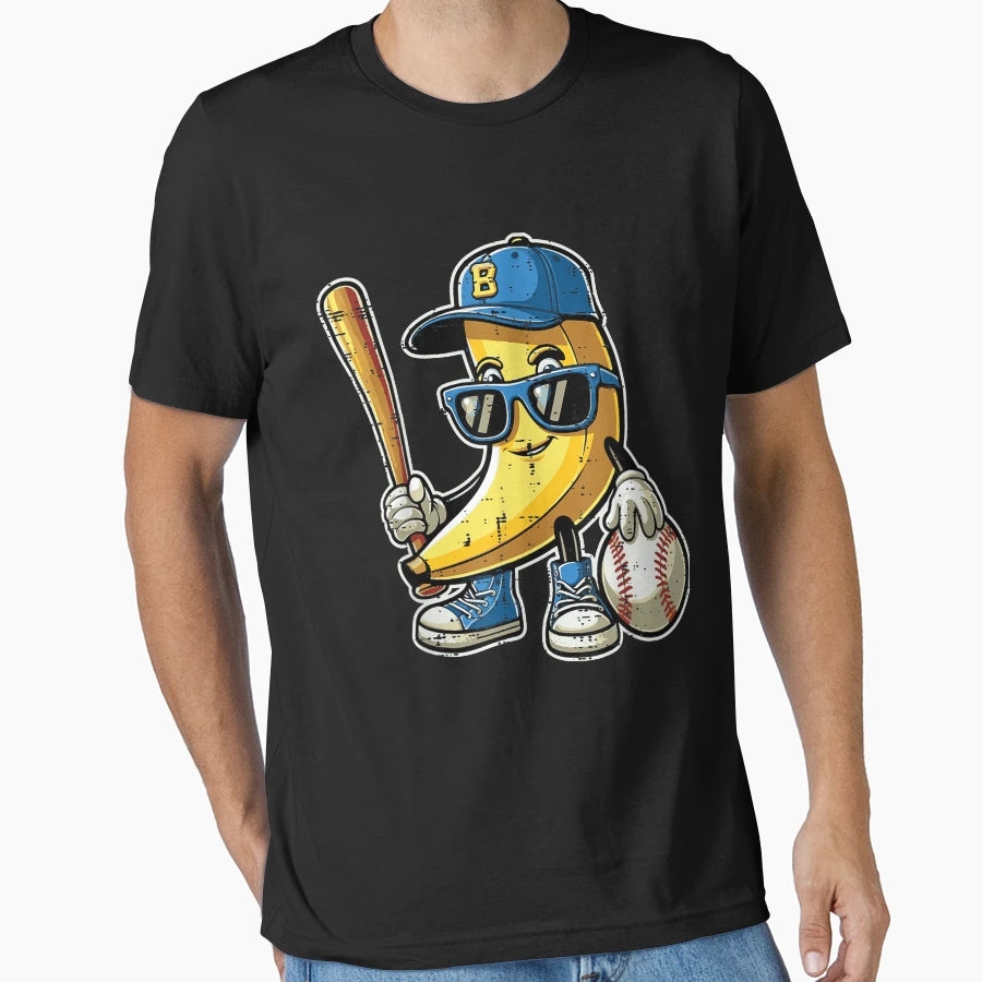 Banana Fruit T-Shirt - Aesthetic Graphic Unisex - T-Shirt, Sweatshirt, Hoodie