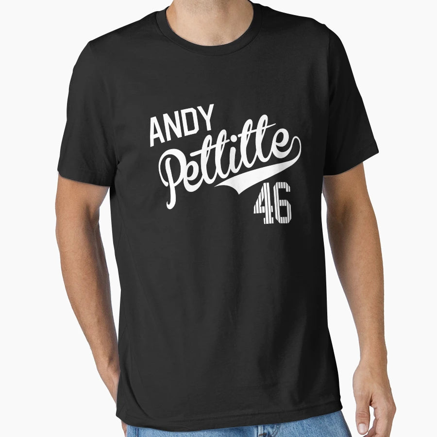 Andy Pettitte 46 T-Shirt - Unique Graphic for Adults - T-Shirt, Sweatshirt, Hoodie
