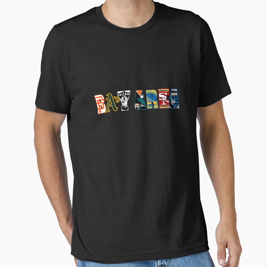 Bay Area T-Shirt - Minimalist Print Unisex - T-Shirt, Sweatshirt, Hoodie