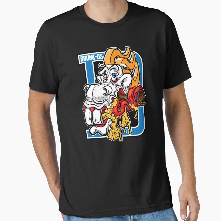 Go Drunk Os Horse T-Shirt - Novelty Apparel Unisex - T-Shirt, Sweatshirt, Hoodie